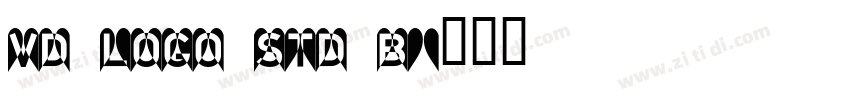 VD LOGO Std B字体转换